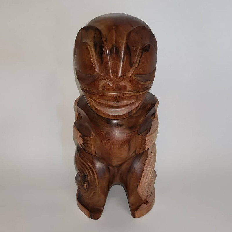 Wood carving - Tiki (Tk22-1)