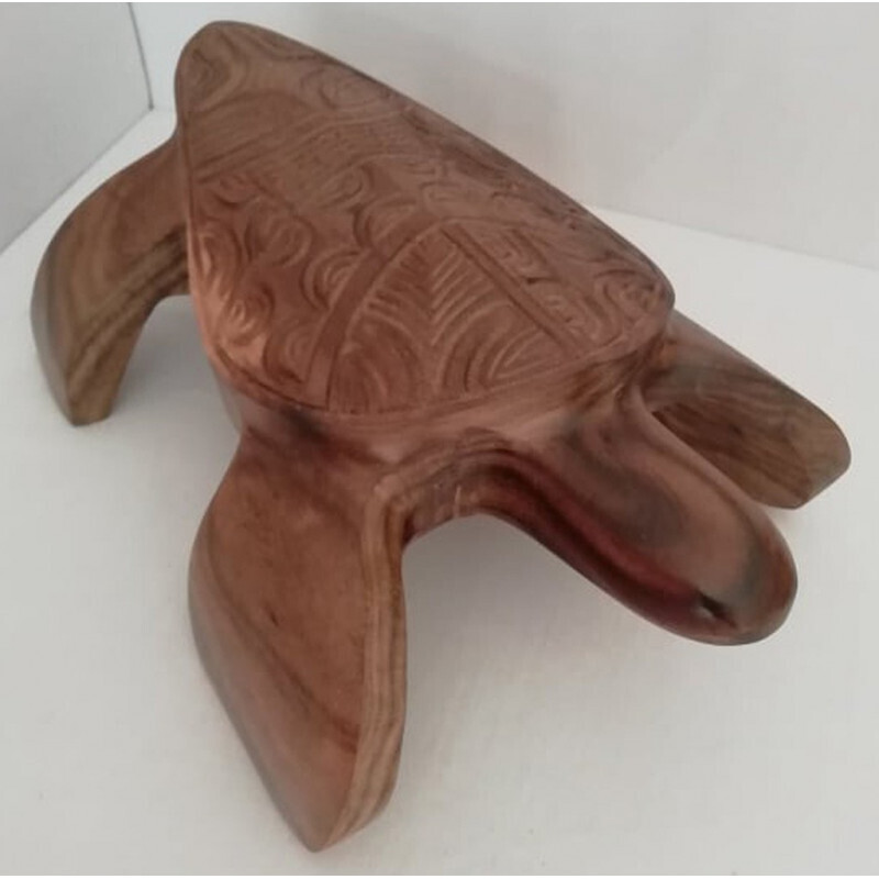 Wood carving - Turtle (TT21-5)