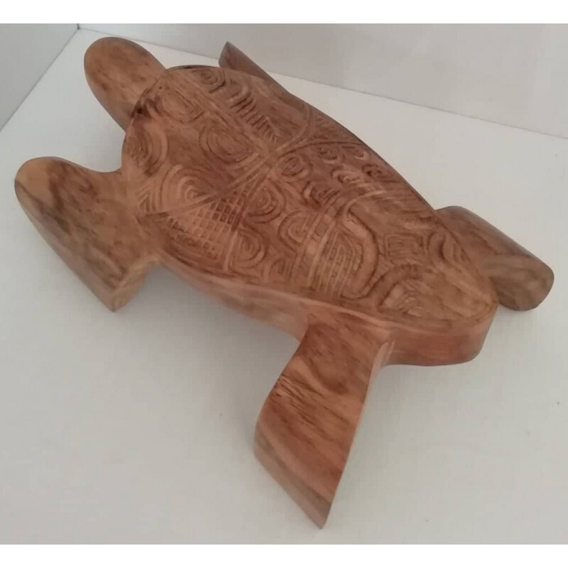 Wood carving - Turtle (TT21-4)