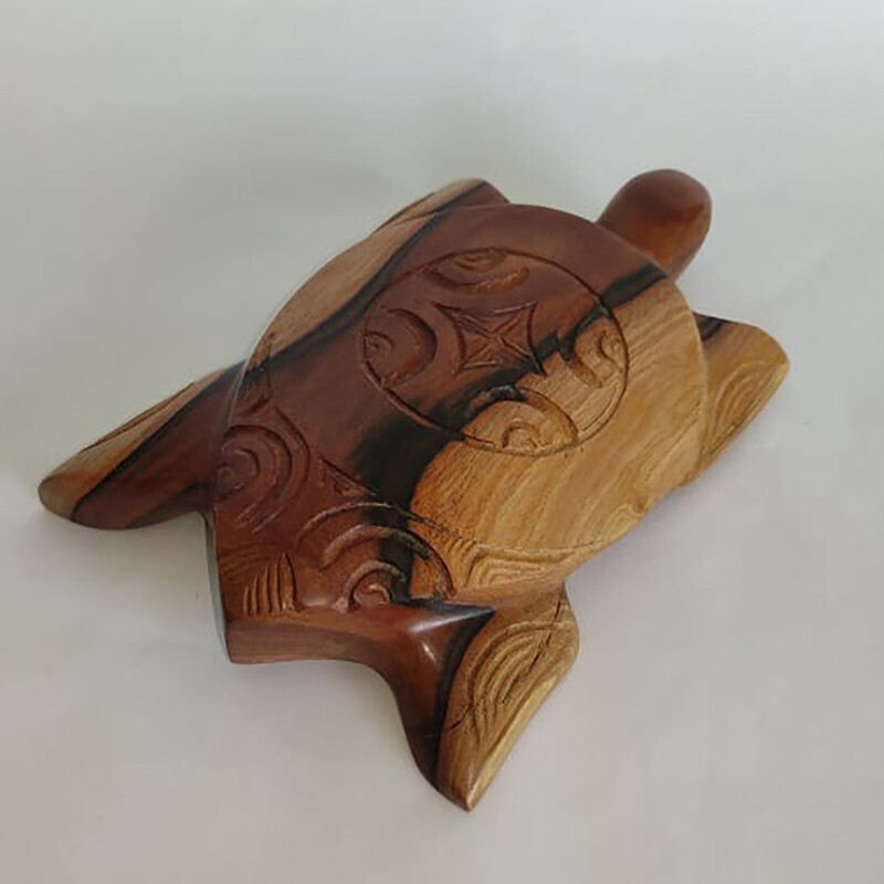 Wood carving - Turtle (TT22-3)
