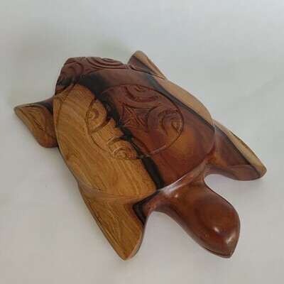Wood carving - Turtle (TT22-3)