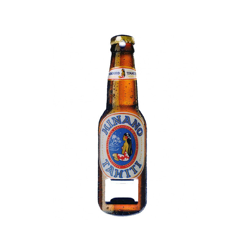 Bottle opener magnet - Hinano beer bottle