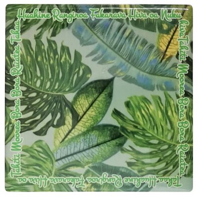 Set of 4 coasters - Plants