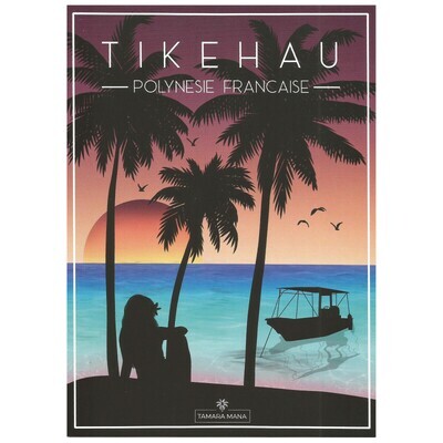 Cartes postales coucher de soleil - Tikehau