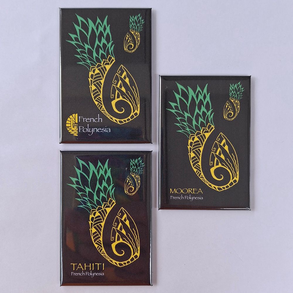 Magnet - Tattoo Pineapples