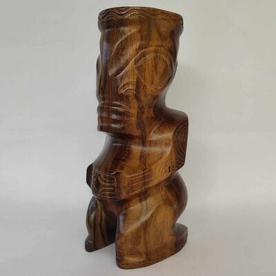 Sculpture en bois - Tiki (Tk22-3)