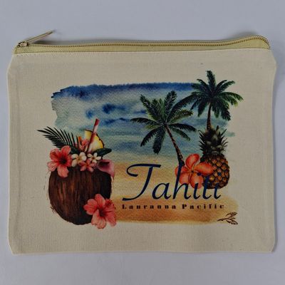 Trousse à maquillage - Cocktail Noix de Coco