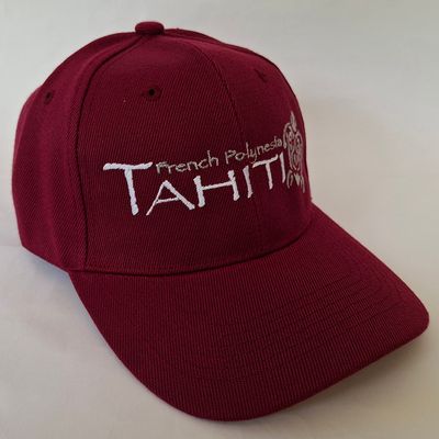 Tahiti Turtle Embroidered Baseball Cap