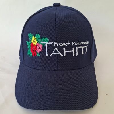 Tahiti Hibiscus Brodée Casquette