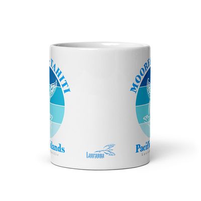 Moorea Tahiti Whale Tail Coffee Mug