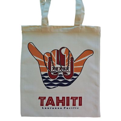 Canvas Tote Bag - Shaka Hang Loose
