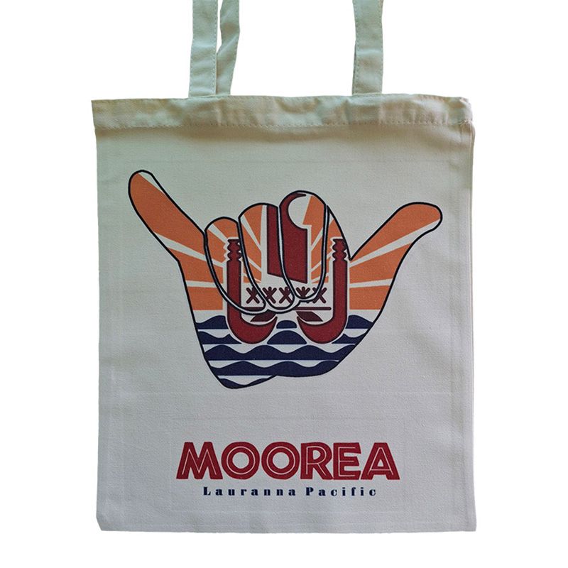 Canvas Tote Bag - Shaka Hang Loose