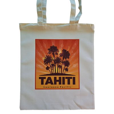 Canvas Tote Bag - Sunset Beach