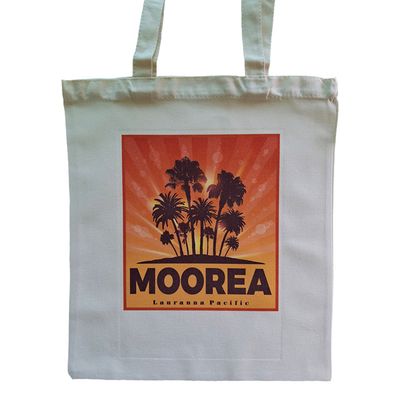 Canvas Tote Bag - Sunset Beach