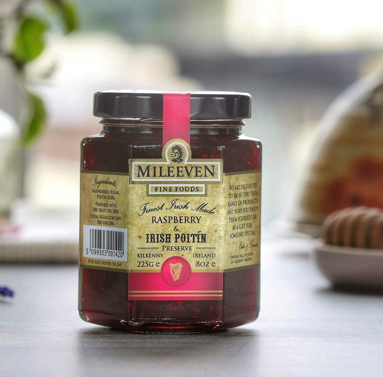 Mileeven Raspberry & Irish Poitín Preserve