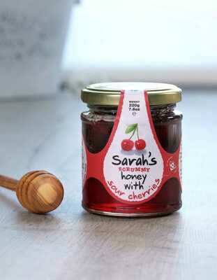 Sarah&#39;s Scrummy Acacia Honey with Sour Cherries