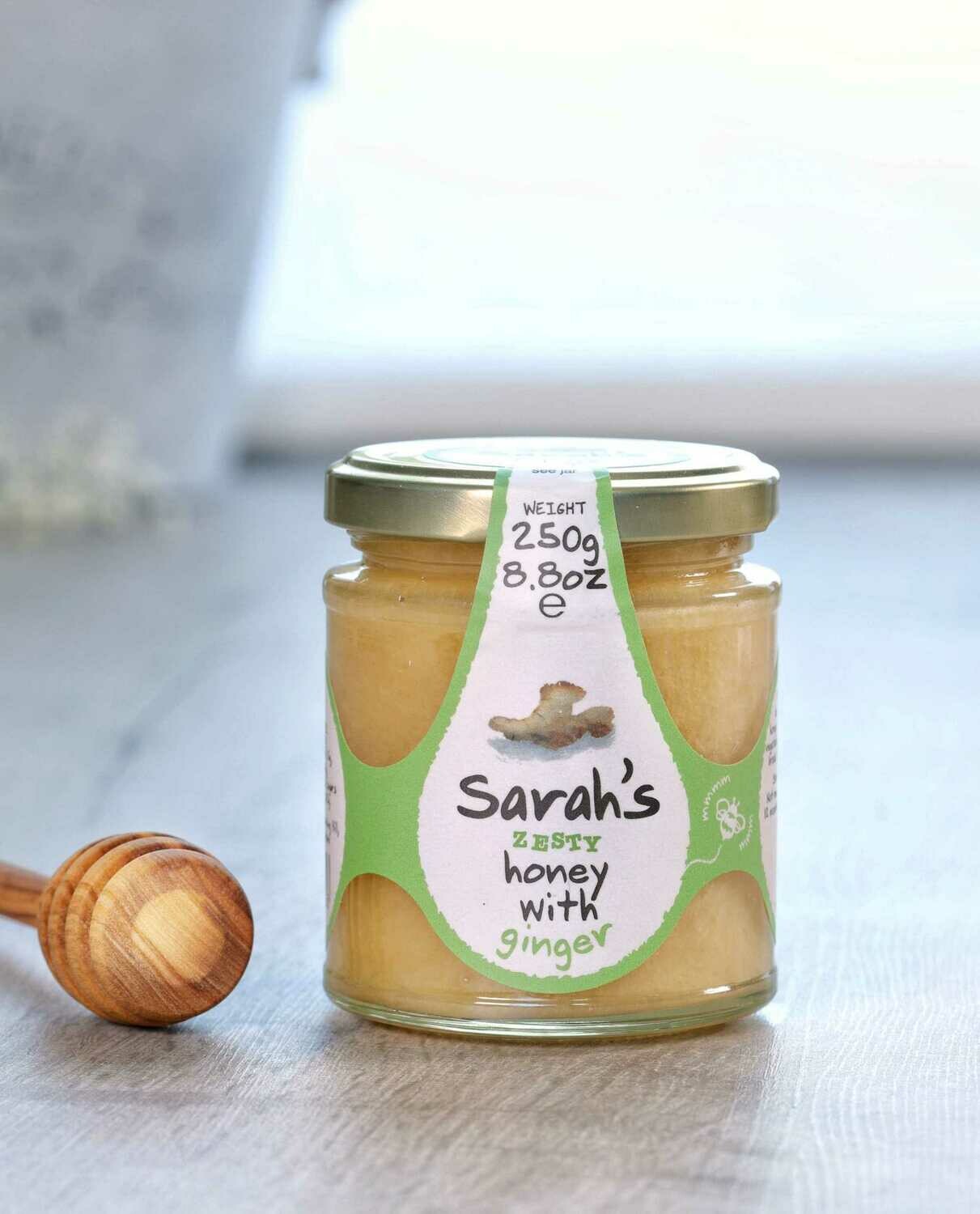 Sarah&#39;s Zesty Honey with Ginger
