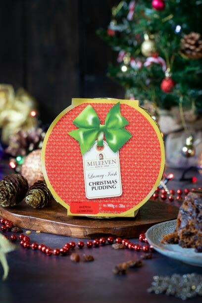 Mileeven Luxury Christmas Pudding 900g. Buy 2 or more for €12 each!