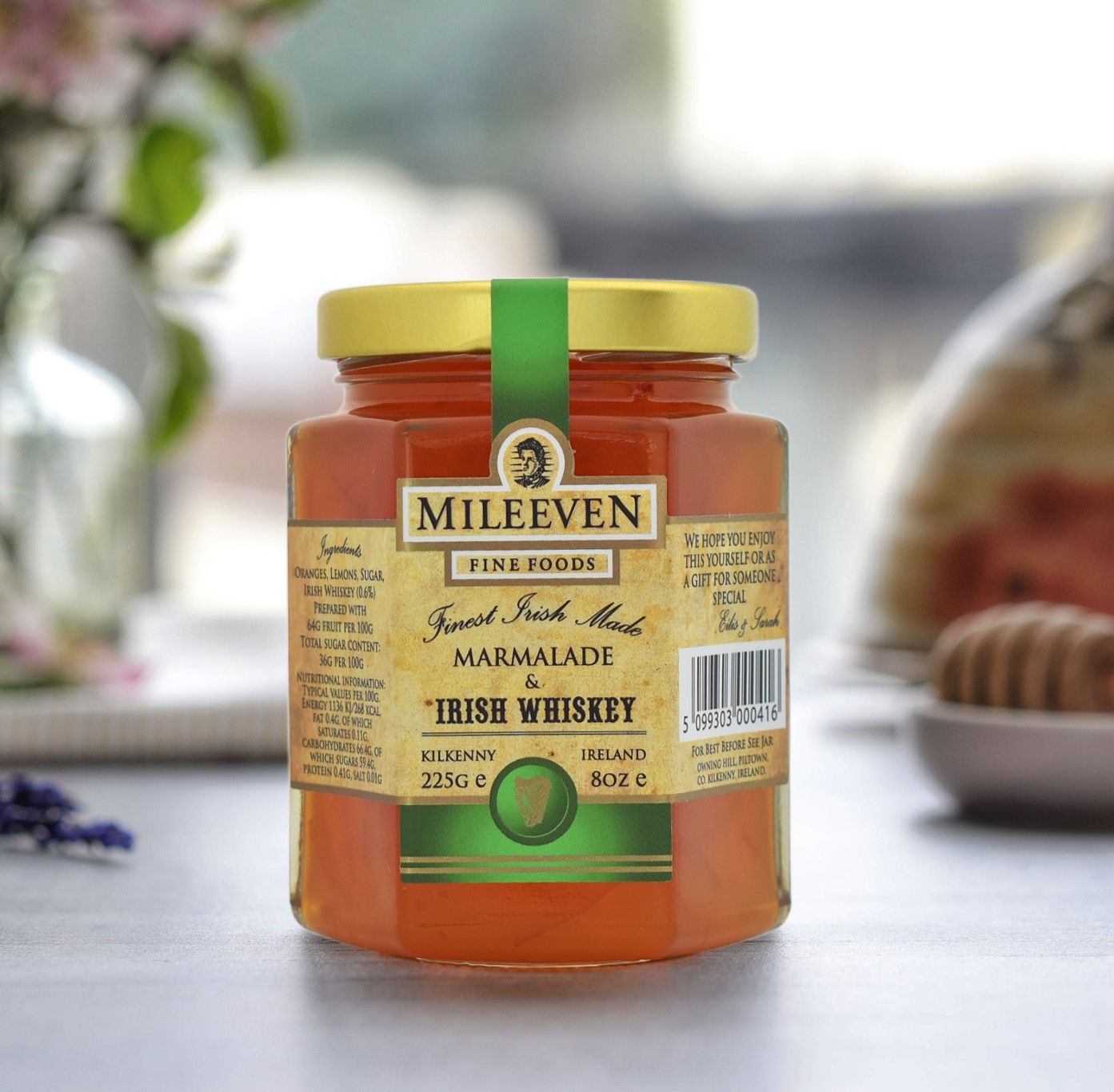 Mileeven Marmalade with Irish Whiskey 225g