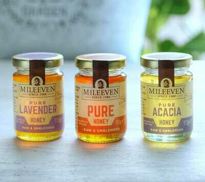 Mileeven Luxury Honey Selection 3 x 113g