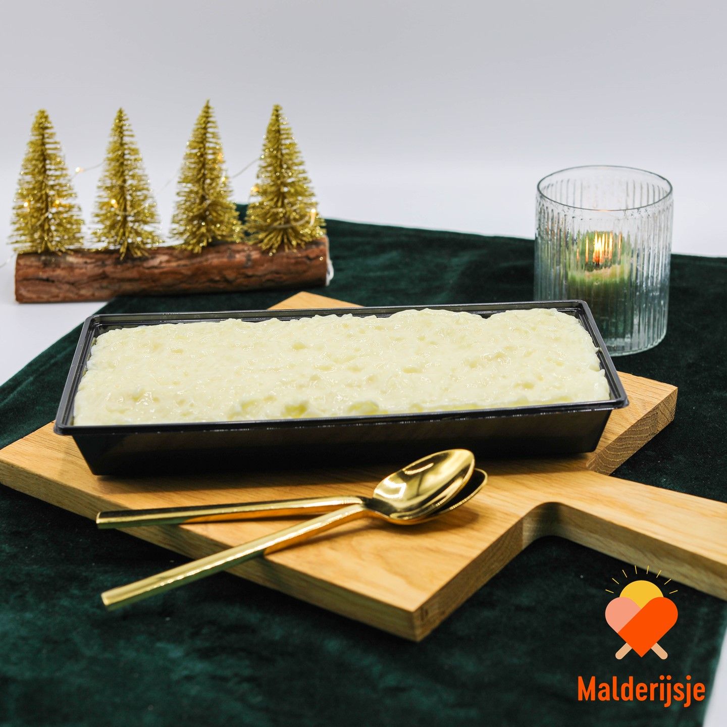 Vanillepudding in schaal