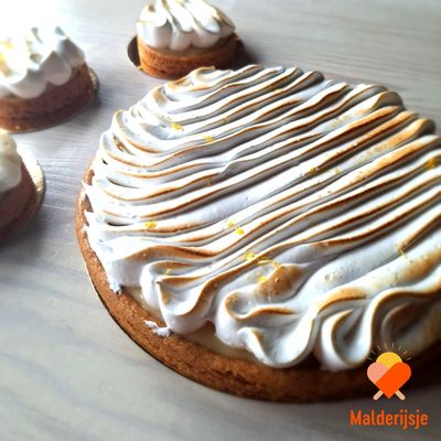 Citroen-meringue taart