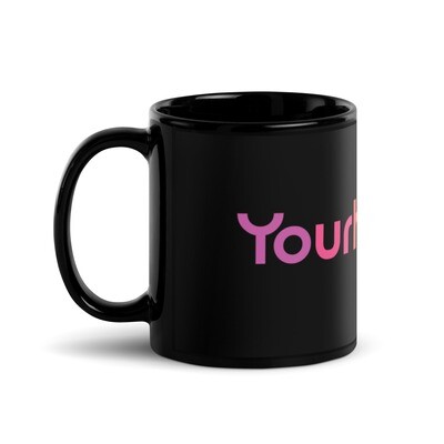 Zwarte Yourhosting mok