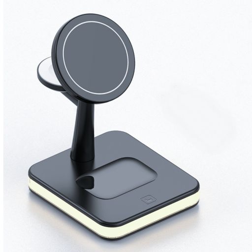 4-in-1 magnetisch draadloos laadstation voor iPhone, 30W adapter inbegrepen!