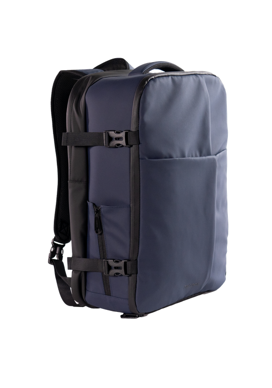 MOCHILA CABINA AVIÓN AZUL