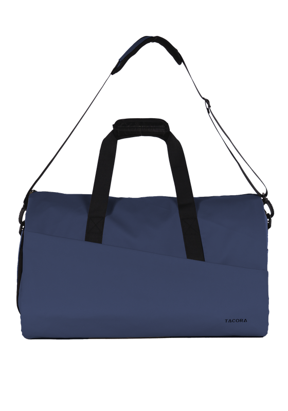 BOLSO PORTATRAJE PLEGABLE AZUL