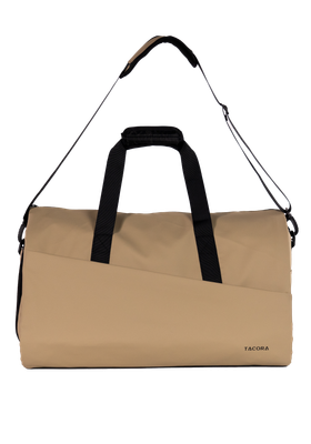 BOLSA PORTATRAJE PLEGABLE BEIGE