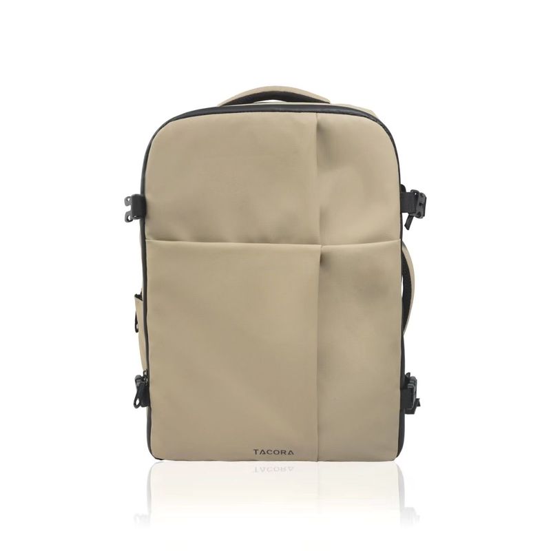 MOCHILA CABINA AVIÓN BEIGE