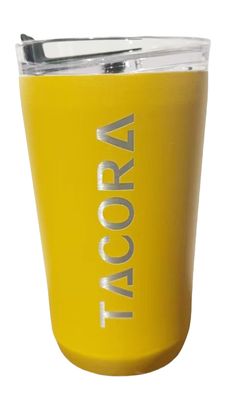 TERMO PARA CAFÉ/TÉ 400 ML AMARILLO