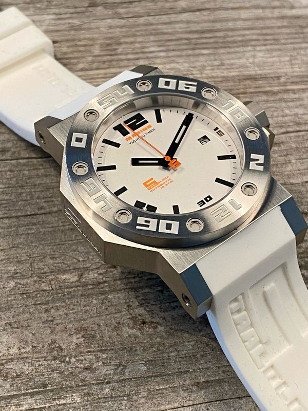 No. 1 - Marine mit Silikon Armband No. 1 - Marine mit Silikon Armband
