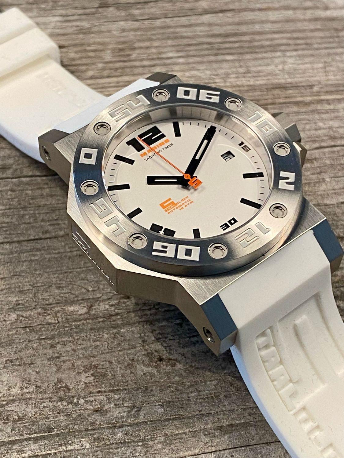 No. 1 - Marine mit Silikon Armband