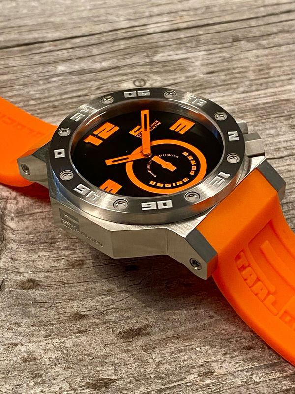 Super Size - Sunset mit Silikon Armband Super Size - Sunset mit Silikon Armband