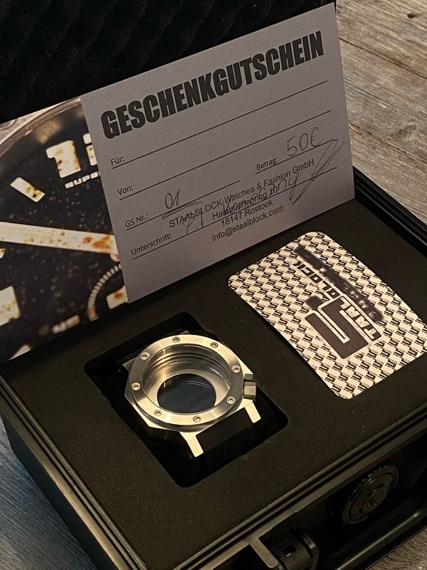 STAALBLOCK Geschenke-Box