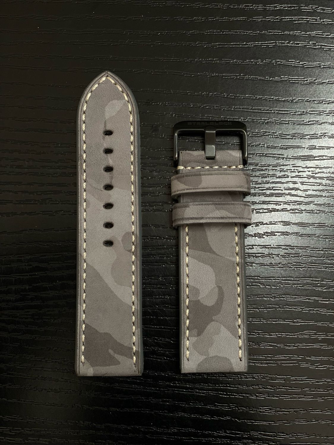 Armband Leder - Camo Grau Armband Leder - Camo Grau