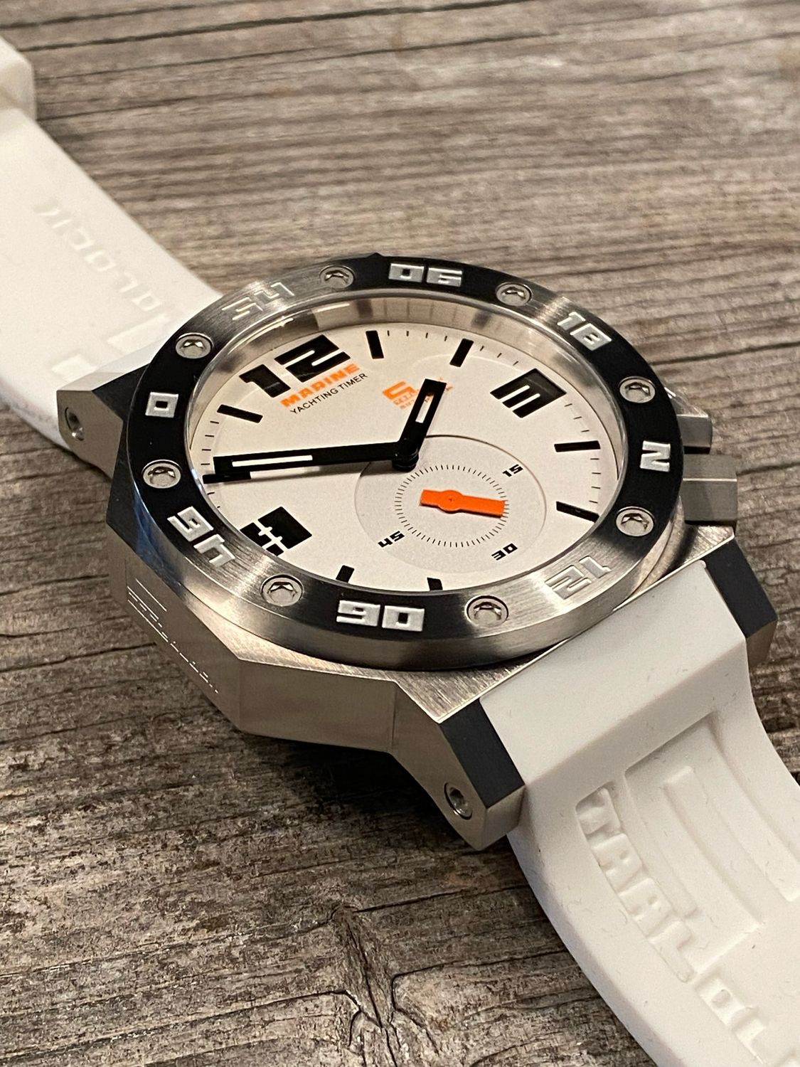 Super Size - Marine mit Silikon Band Super Size - Marine mit Silikon Band