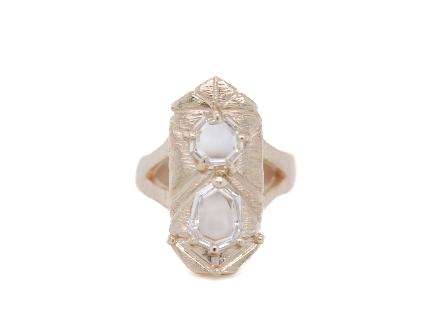 Diamond Shield Ring 1