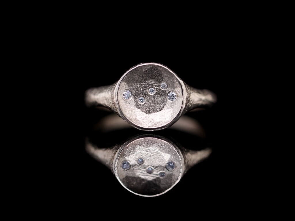 Diamond Celestial Ring 4, Size: 7