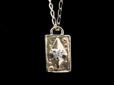 Diamond Portal Talisman Necklace