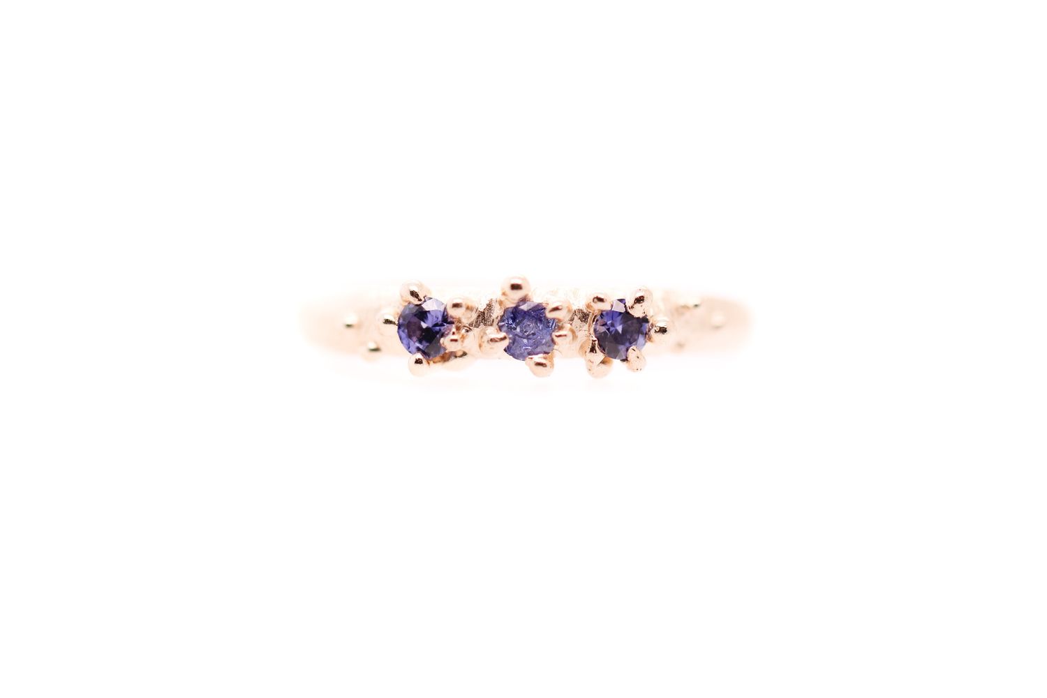 Purple Constellation Stacker Ring