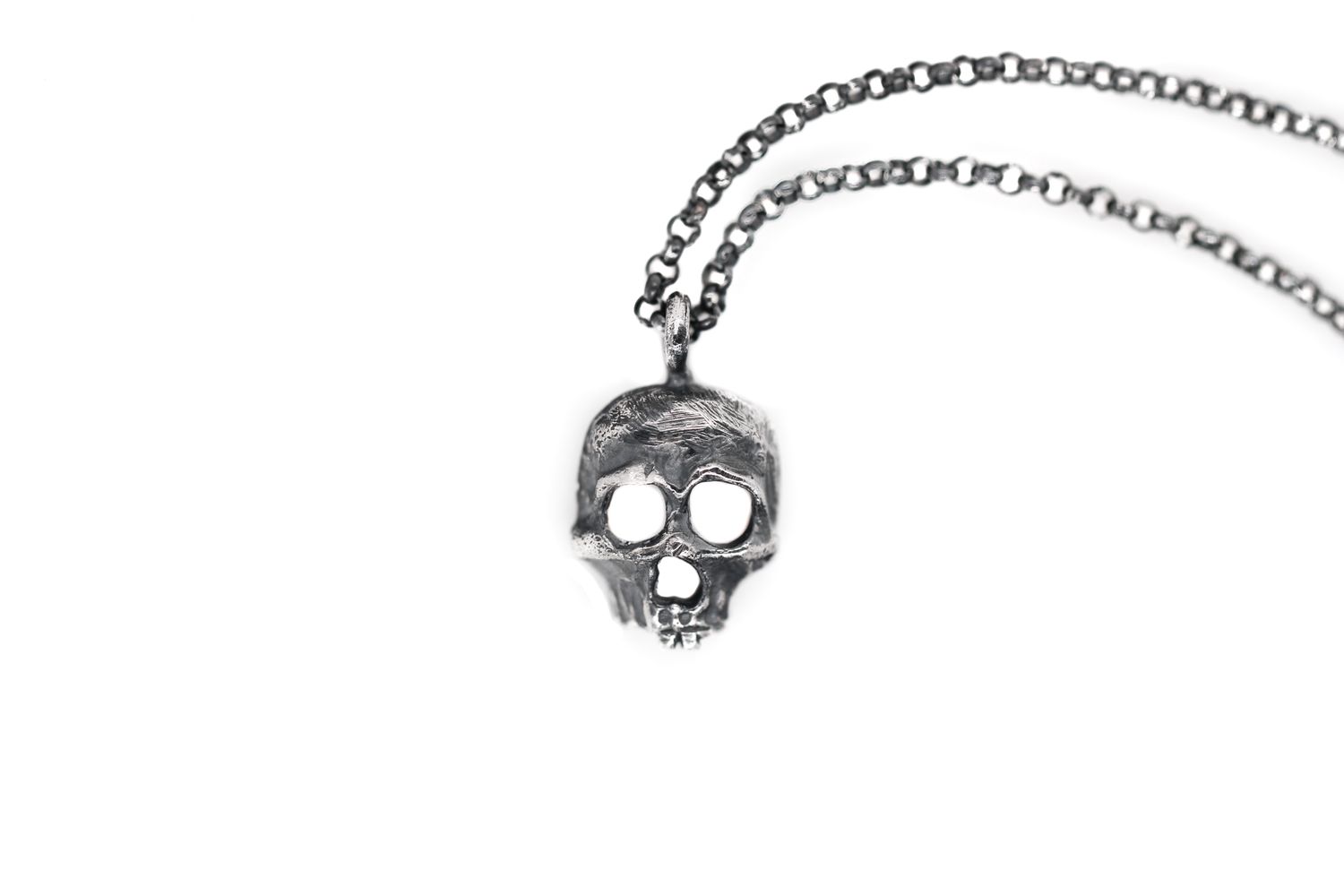 Silver Till Death Necklace