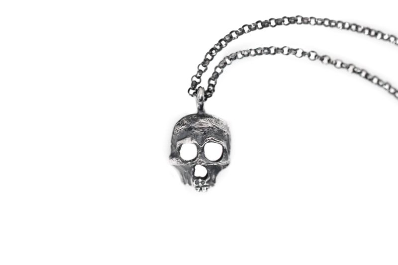 Silver Till Death Necklace