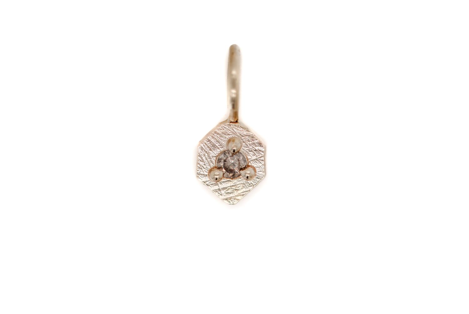 Champagne Diamond Mini Charm 6