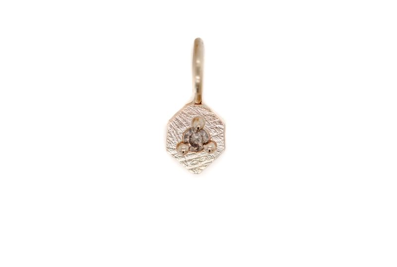 Champagne Diamond Mini Charm 6