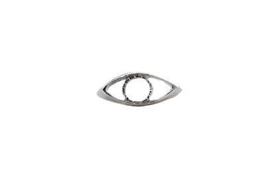 Silver Eye Ring 2