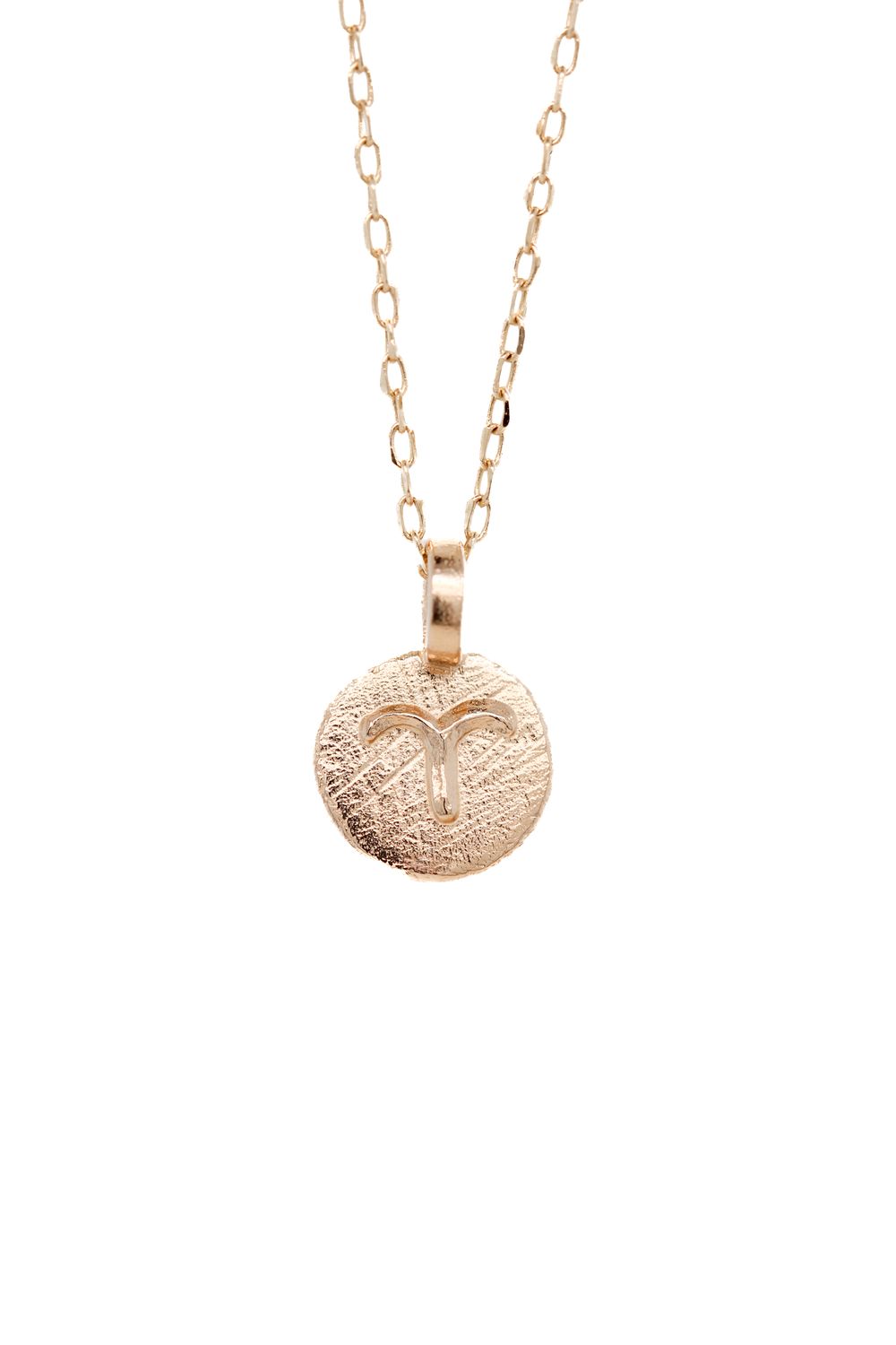 Mini Zodiac Necklace, Zodiac Sign: Aries
