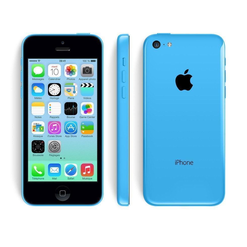 iPhone 5C 8 GO BLEU Débloqué